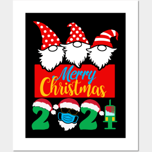 MERRY CHRISTMAS 2021 Posters and Art